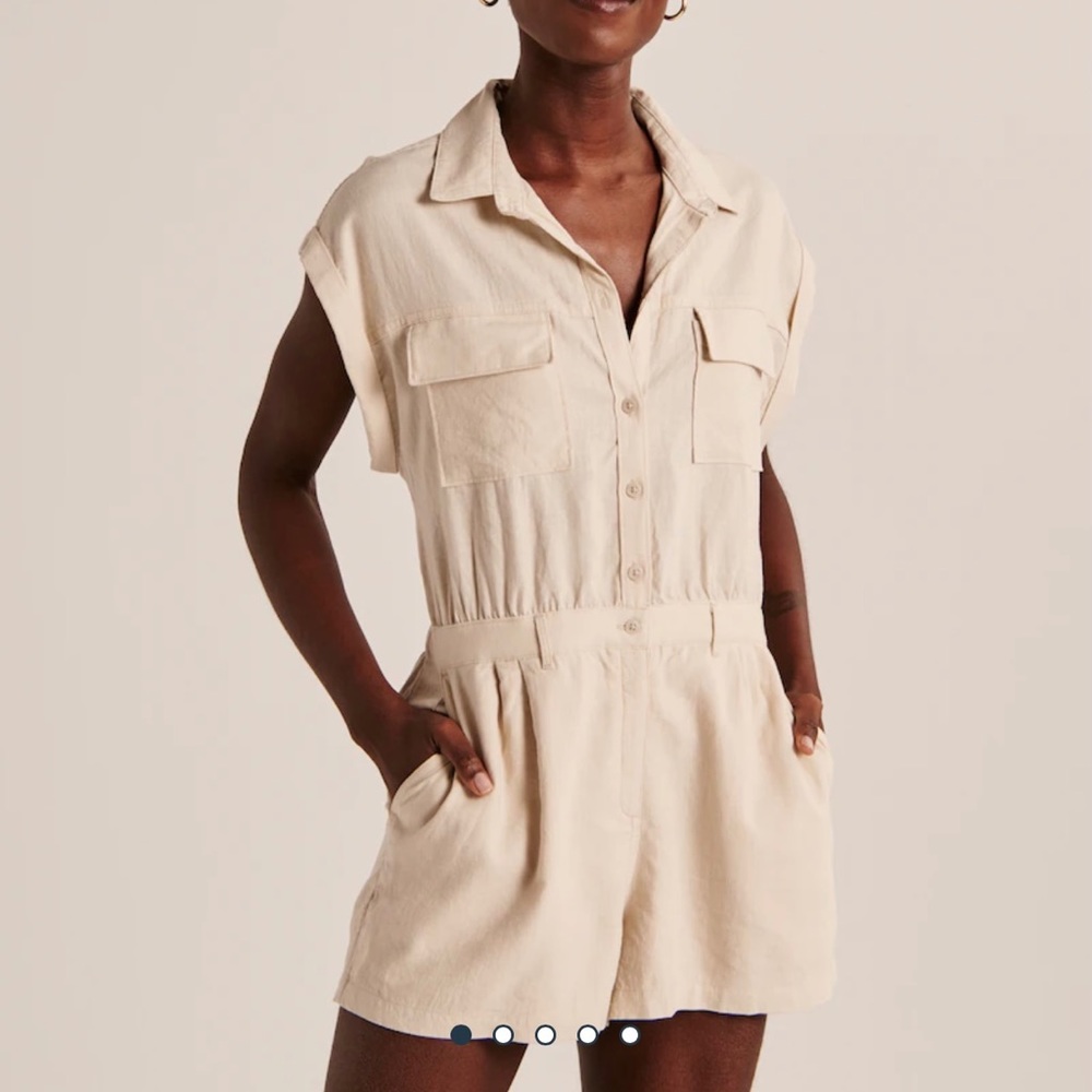 Abercrombie utility romper